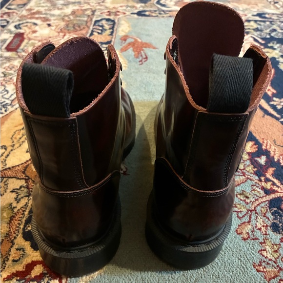 NPS Solovair x Toast Jade Boots UK 6 Burgundy - Picture 6 of 10